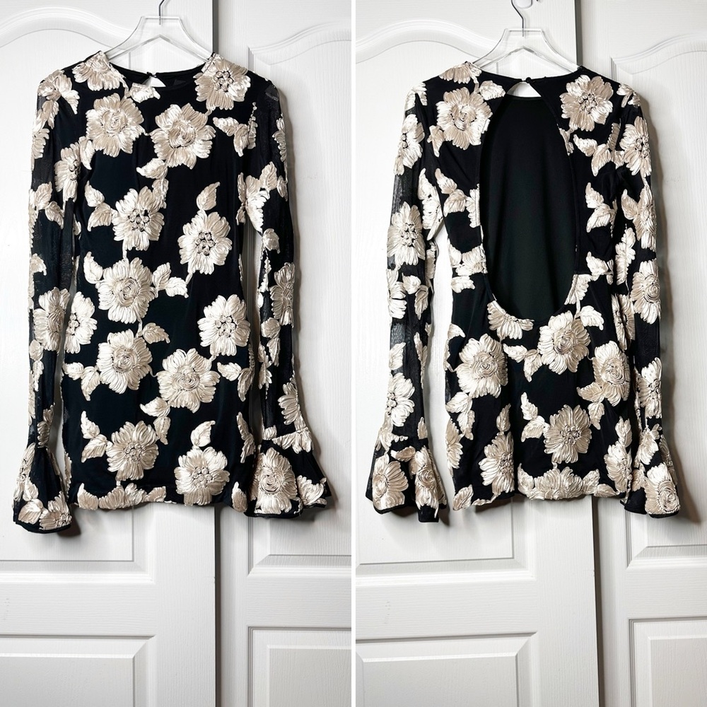 Rotate long sleeve mini dress - Picture 5 of 16